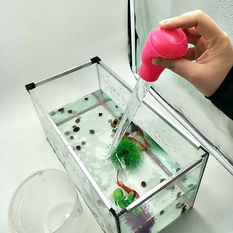 PIPET JUMBO PENYEDOT PEMBERSIH AQUARIUM SIFON CLEANER PUMP BETTA CUPANG AQUASCAPE