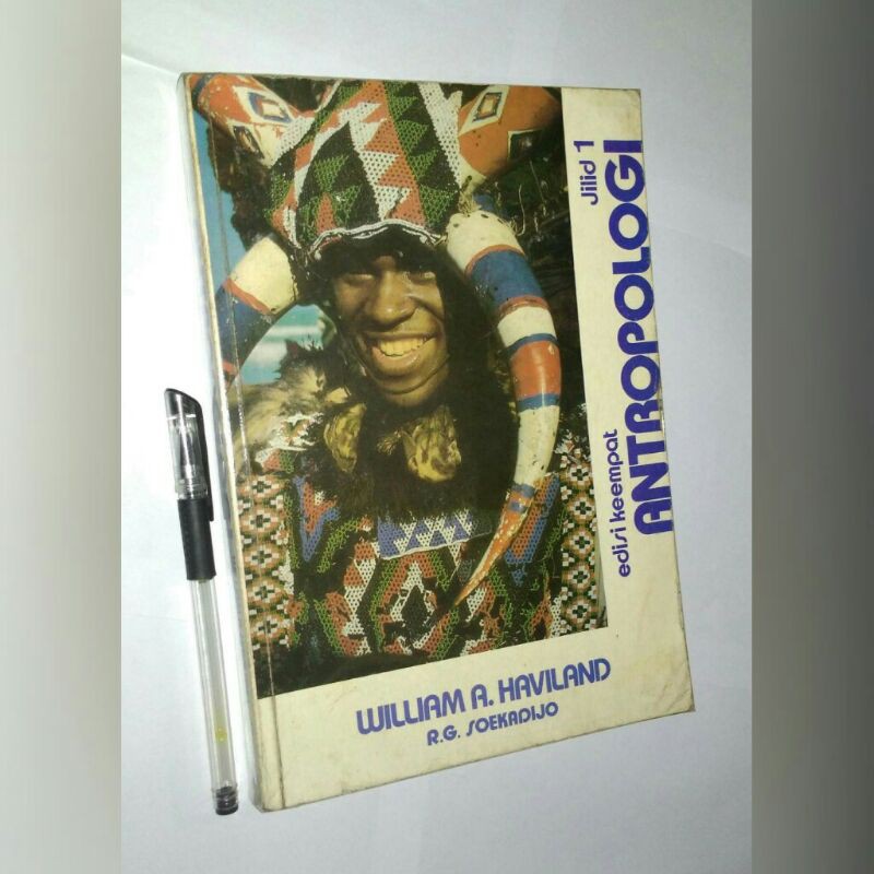 ORIGINAL - Antropologi Jilid 1 Edisi Keempat - William A. Haviland - Cetakan 1995