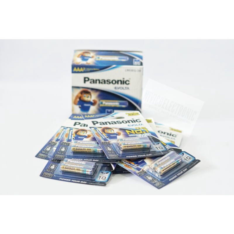 Baterai PANASONIC EVOLTA PREMIUM ALKALINE AAA A3 1.5V
