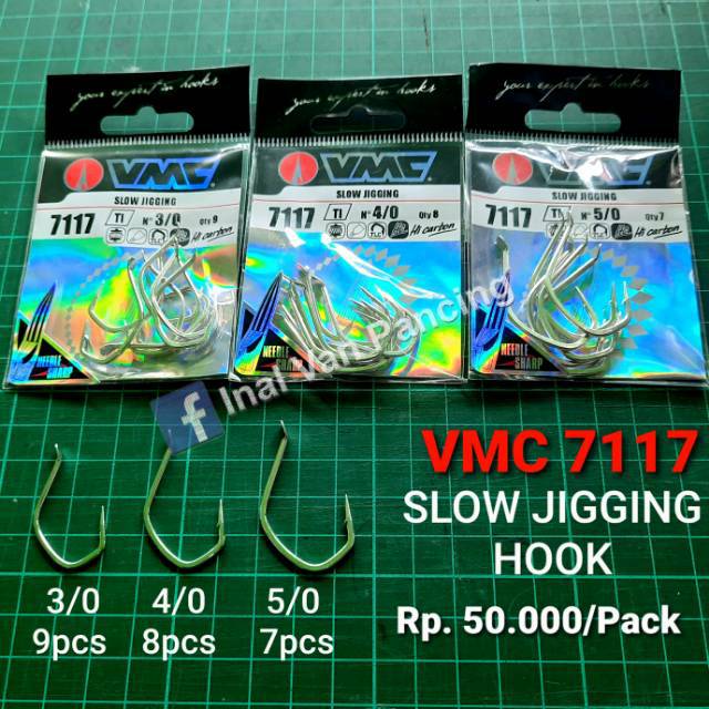 MATA PANCING VMC 7117 SLOW JIGGING HOOK