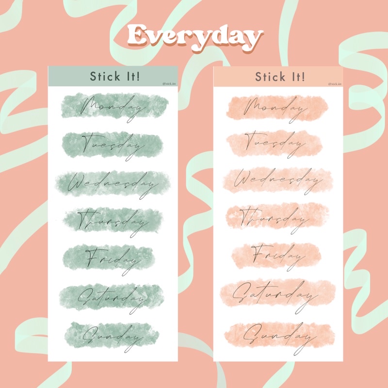 

Everyday Sticker Set