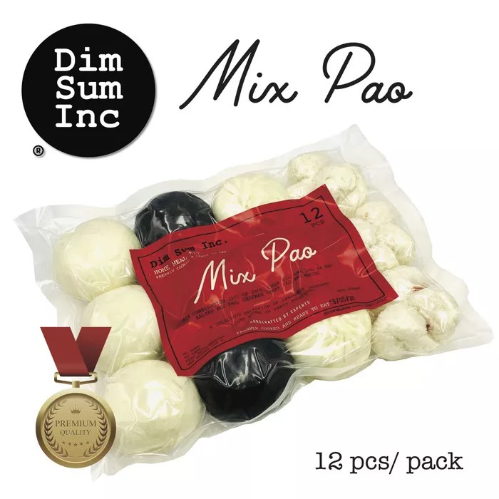 

Bakpao campur / mix pao premium dimsum by dim sum inc