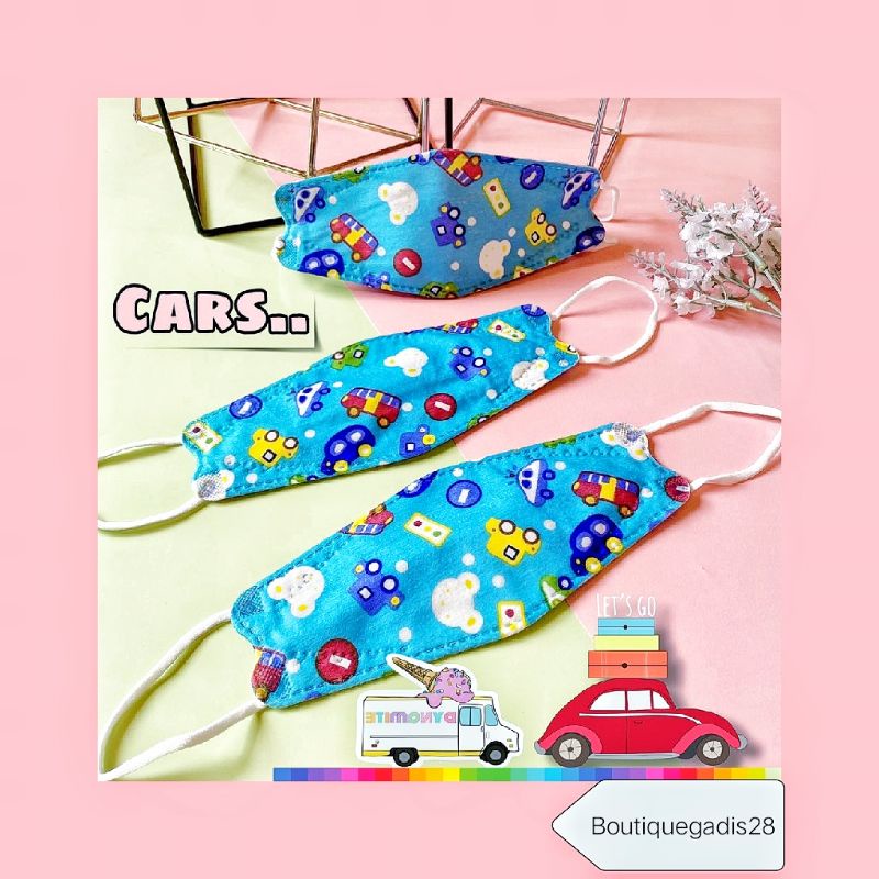 Masker anak KF94 BTS lucu