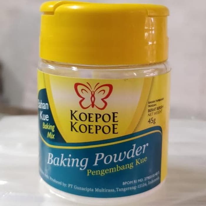 

KOEPOE BAKING POWDER CAP KUPU BOTOL 45 GR