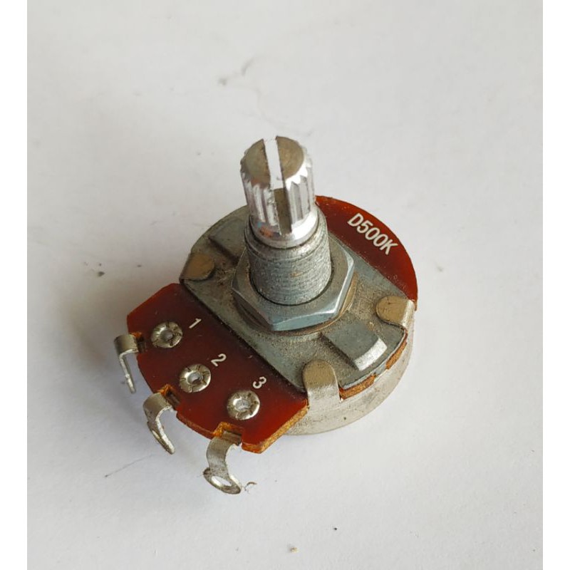 Potensio Untuk Tone D 500K Ori Cort Ibanez, ukuran besar 2,4mm