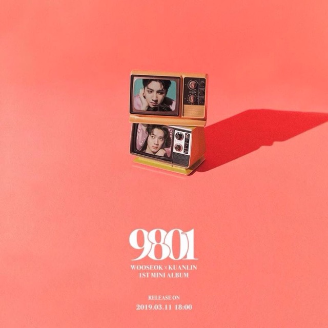 Wooseok x Kuanlin 1st Mini Album 9801