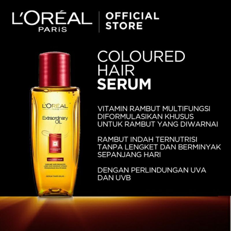 Jual Loreal Coloured Hair Serum 50ml | Shopee Indonesia