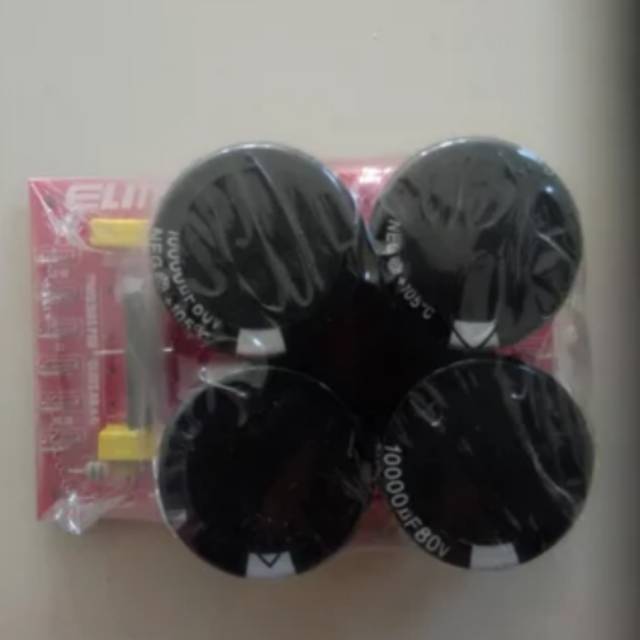 KIT ORIGINAL PSU 4 × ELCO RIPPLE ATAU EPSILON 10000uf 80v