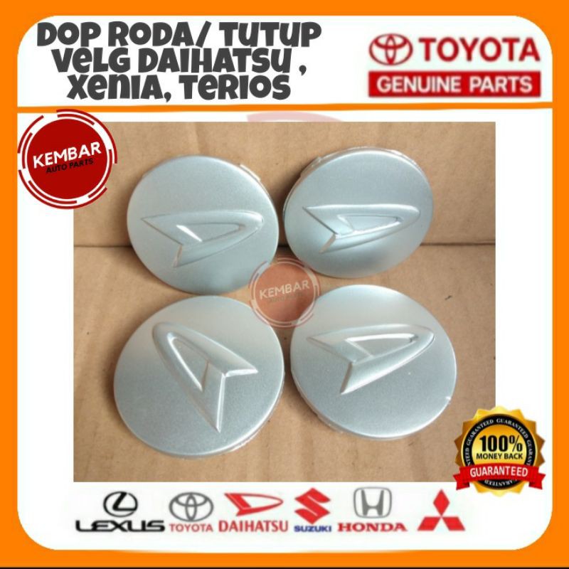 dop roda Xenia/ dop roda Terios/ tutup velg Xenia / tutup velg terios