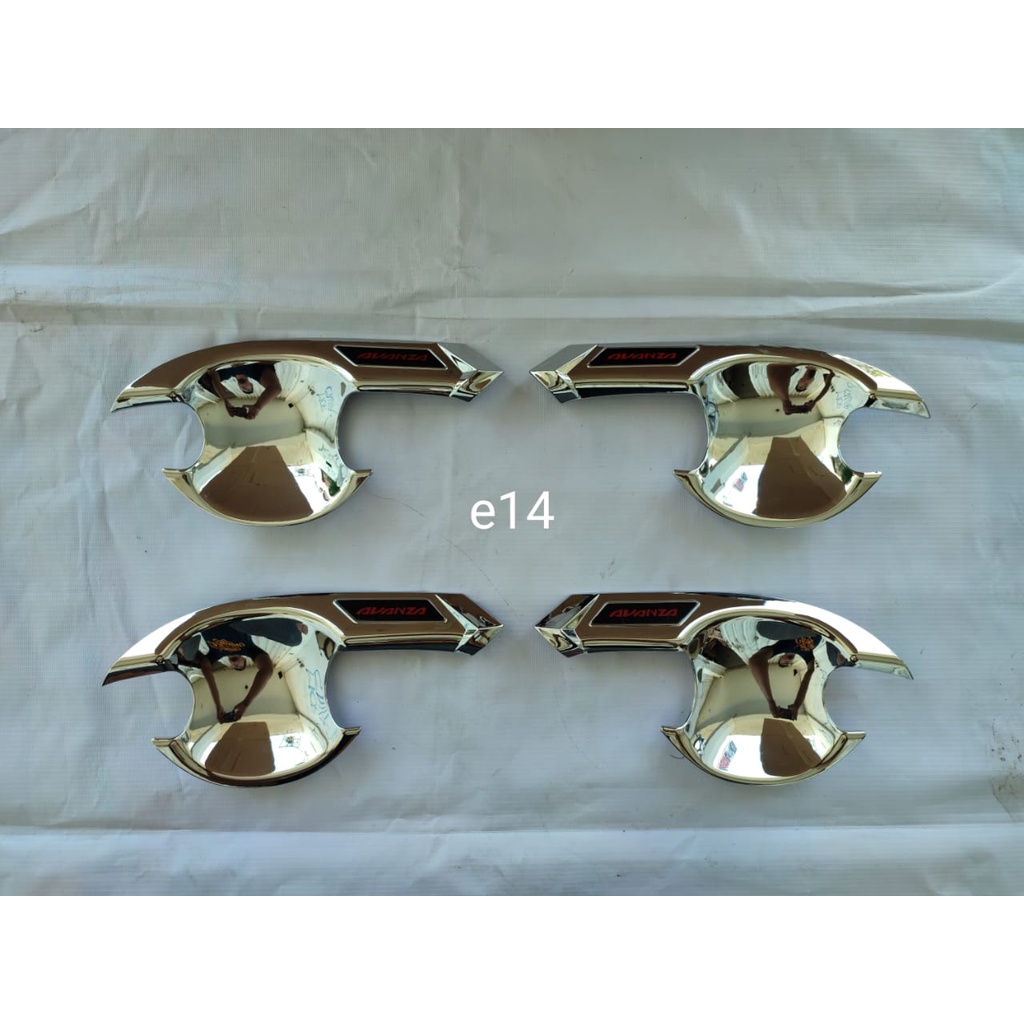 OUTER HANDLE AVANZA 2022 CHROME TISN MERAH