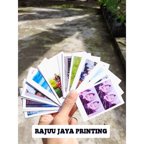 Jual CETAK FOTO/ CETAK POLAROID/ UKURAN 8x5CM/ HARGA TERTERA SATUAN