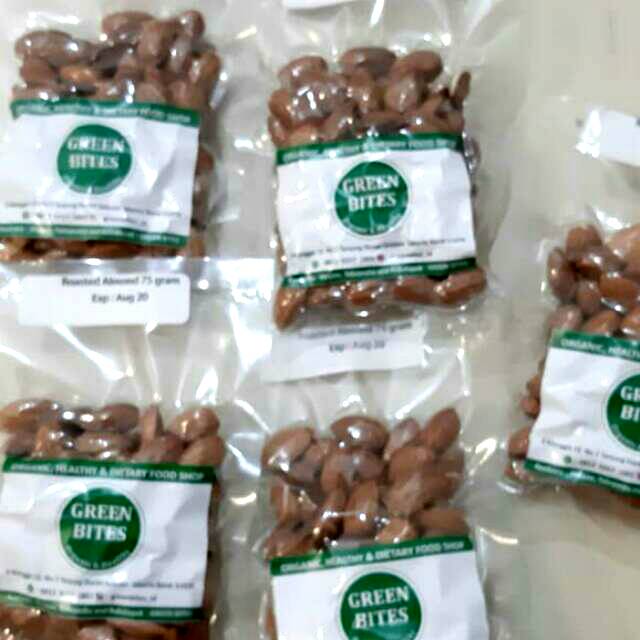 

Roasted Almond kupas 75 gram