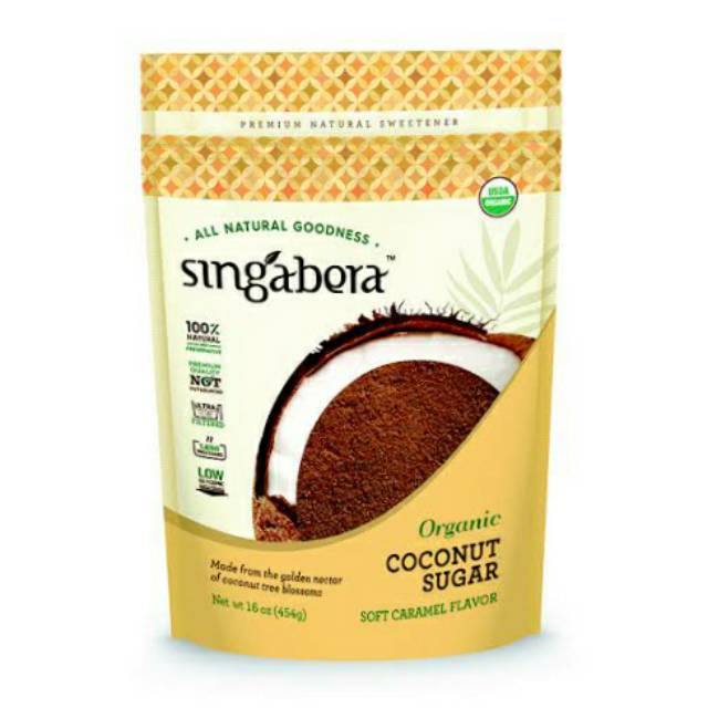 

Singabera Organic Coconut Sugar 454gr