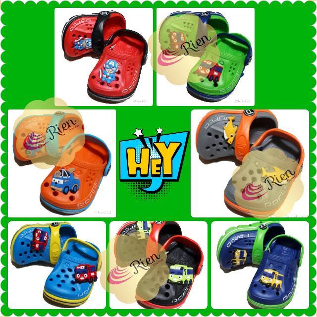 Sandal bayi baim porto karakter / sendal anak bayi baim porto kartun