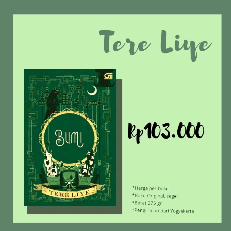Novel Bumi - Tere Liye - Serial Bumi