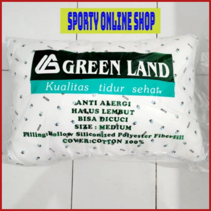 Bantal Guling Tidur Merk Green Land