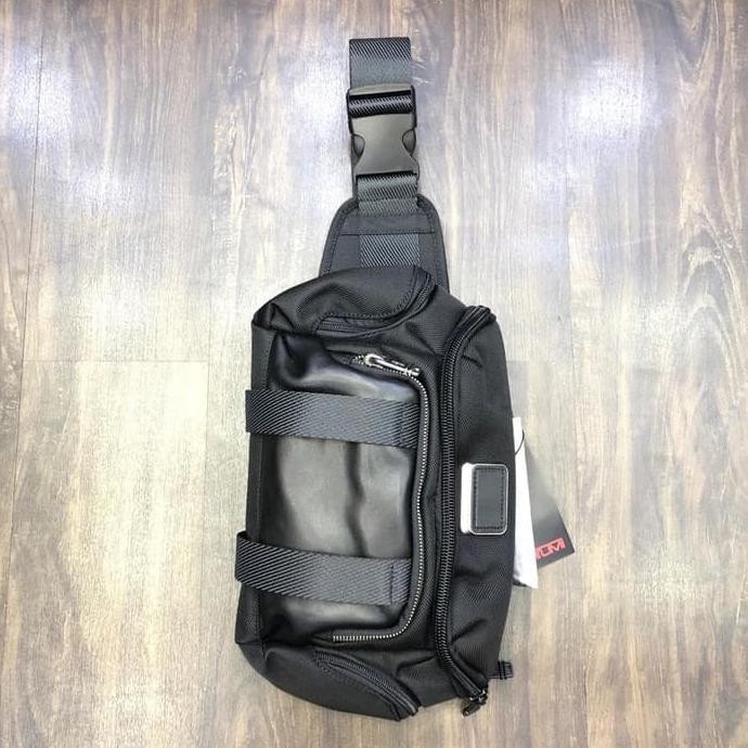 Kualitas Terbaik Tumi Wast Bag Premium Mirror1:1 / Unisex DISKON