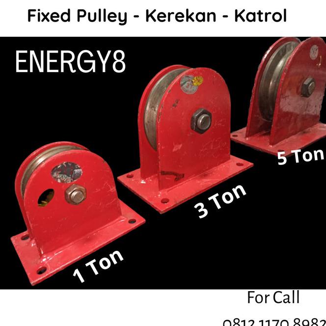 Fixed Pulley - Kerekan Katrol - Katrol Pulley Tetap - 3 Ton