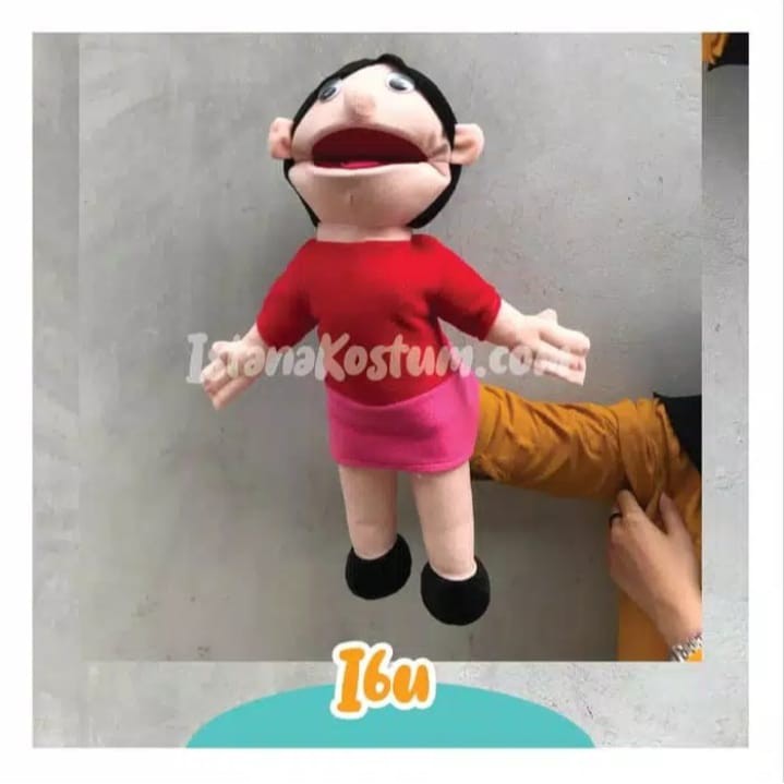 Boneka Tangan Muppet Karakter IBU | Boneka Keluarga | Boneka Karakter Keluarga