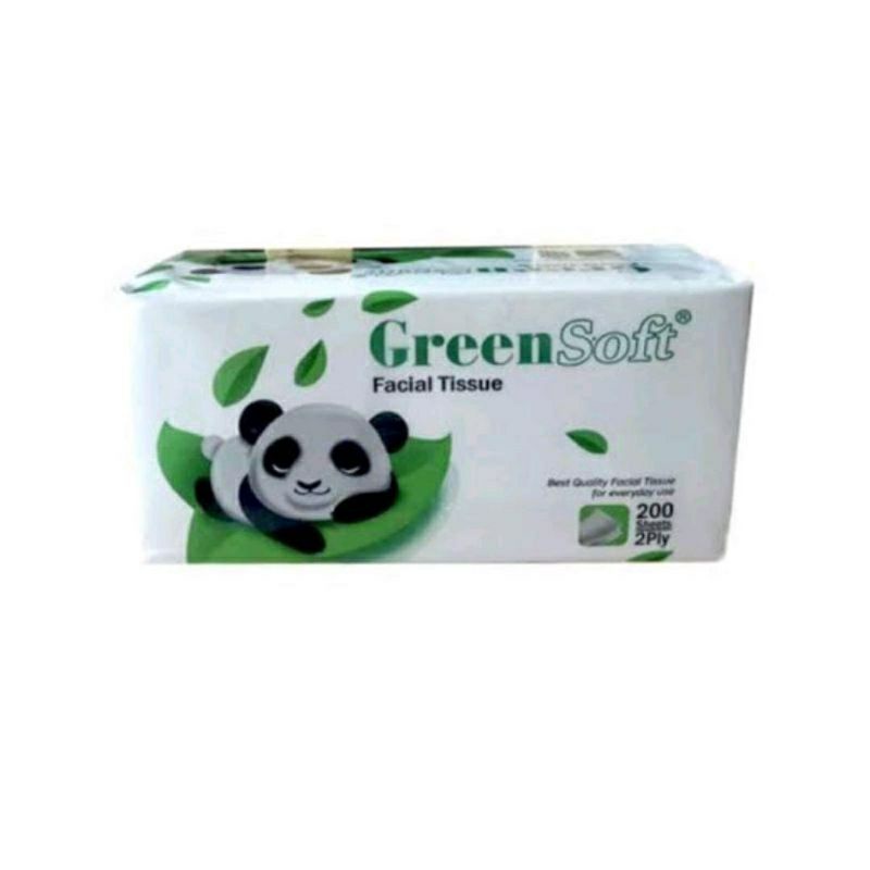 TISU GREEN SOFT 200 SHEET/2ply