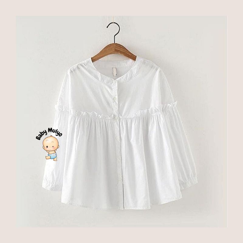 Abiqa Blouse Anak Perempuan Usua 1-12 tahun terbaru 2022 // Atasan Anak Korean Style // Atasan Bayi // Kemeja Anak