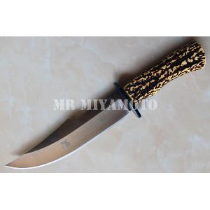 Pisau Sangkur Belati COLUMBIA Kode Barang NF5262 Gagang Tanduk Rusa Bagus