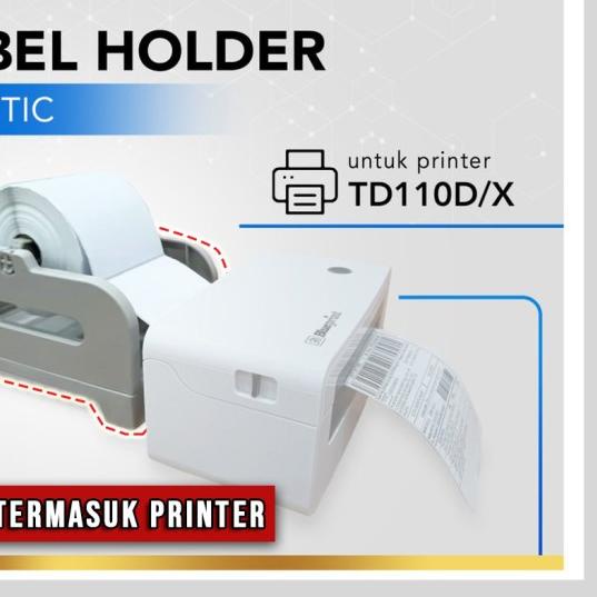 

● External Label Roll Holder BLUEPRINT 2in1 Gulungan Luar Label Plastik ♩