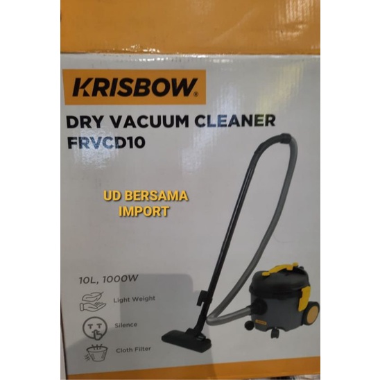 vacum vakum cleaner KRISBOW mesin penghisap debu 12 liter wet and dry