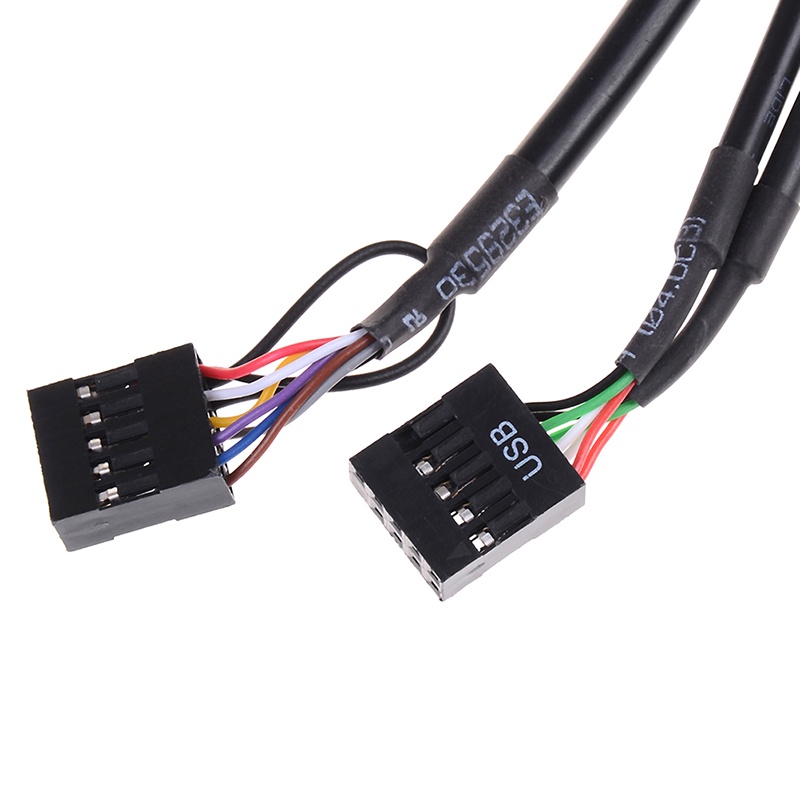 (LUCKID) 1pc Kabel Konektor panel Depan usb 2.0 Untuk motherboard Komputer