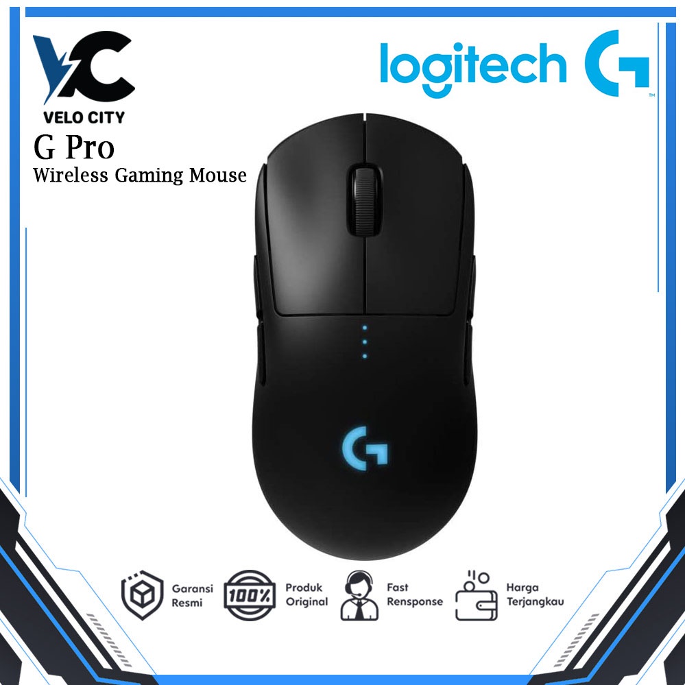 Mouse Gaming Logitech G Pro Wireless - Original Garansi Resmi 2 Tahun