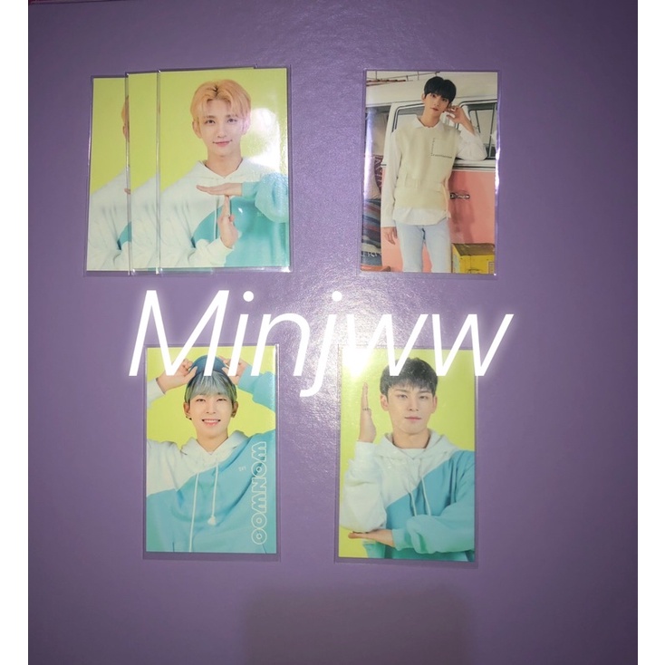 Seventeen Trading Card Caratland Wonwoo Mingyu Joshua