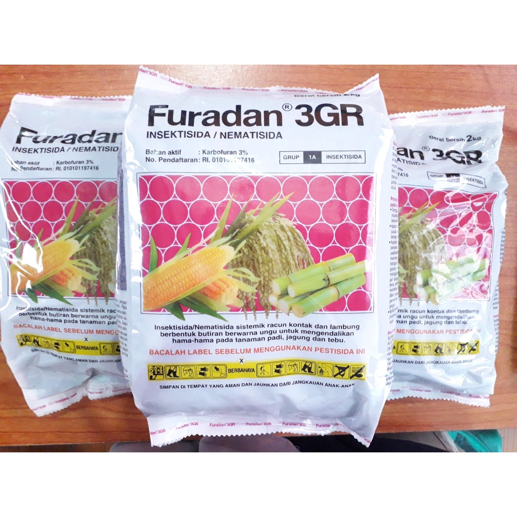 Insektisida Furadan 3GR original kemasan 2kg