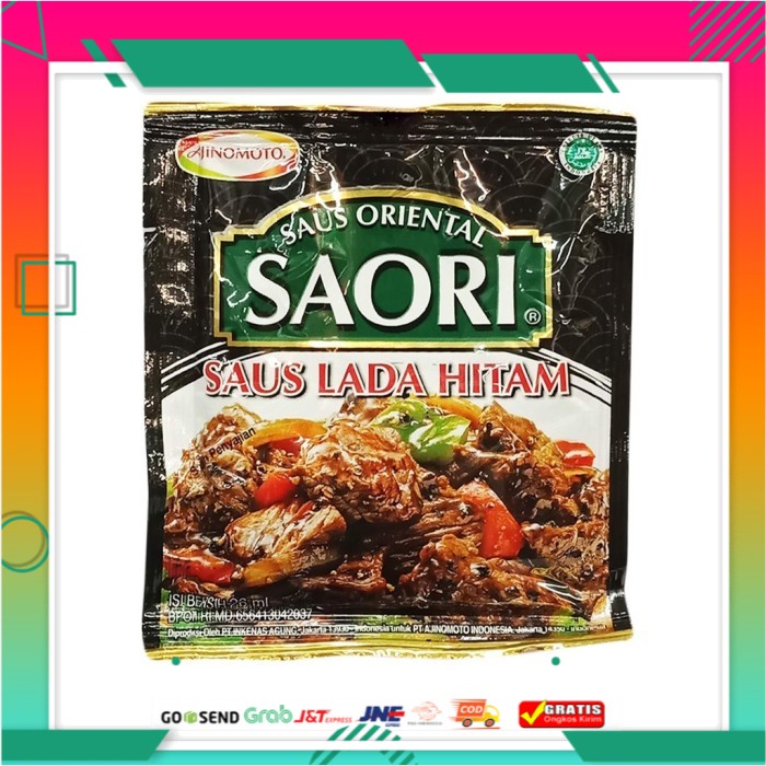 

Saori Saos Lada Hitam 26 ml
