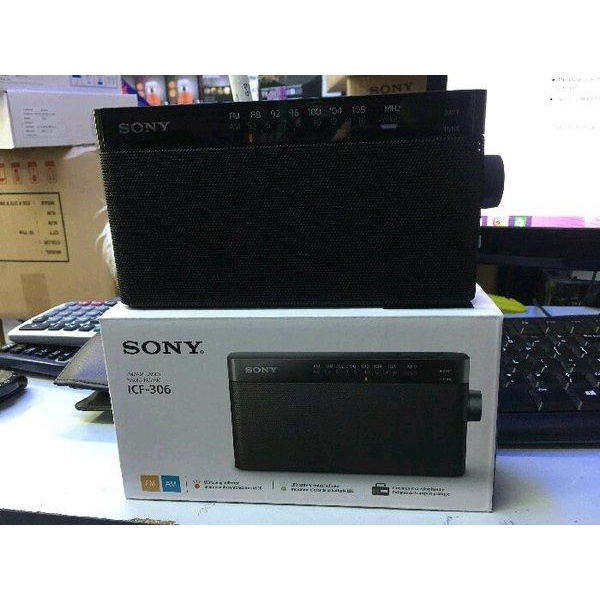 Dijual Radio Mini Sony Am Fm Icf 306 Original Bagus
