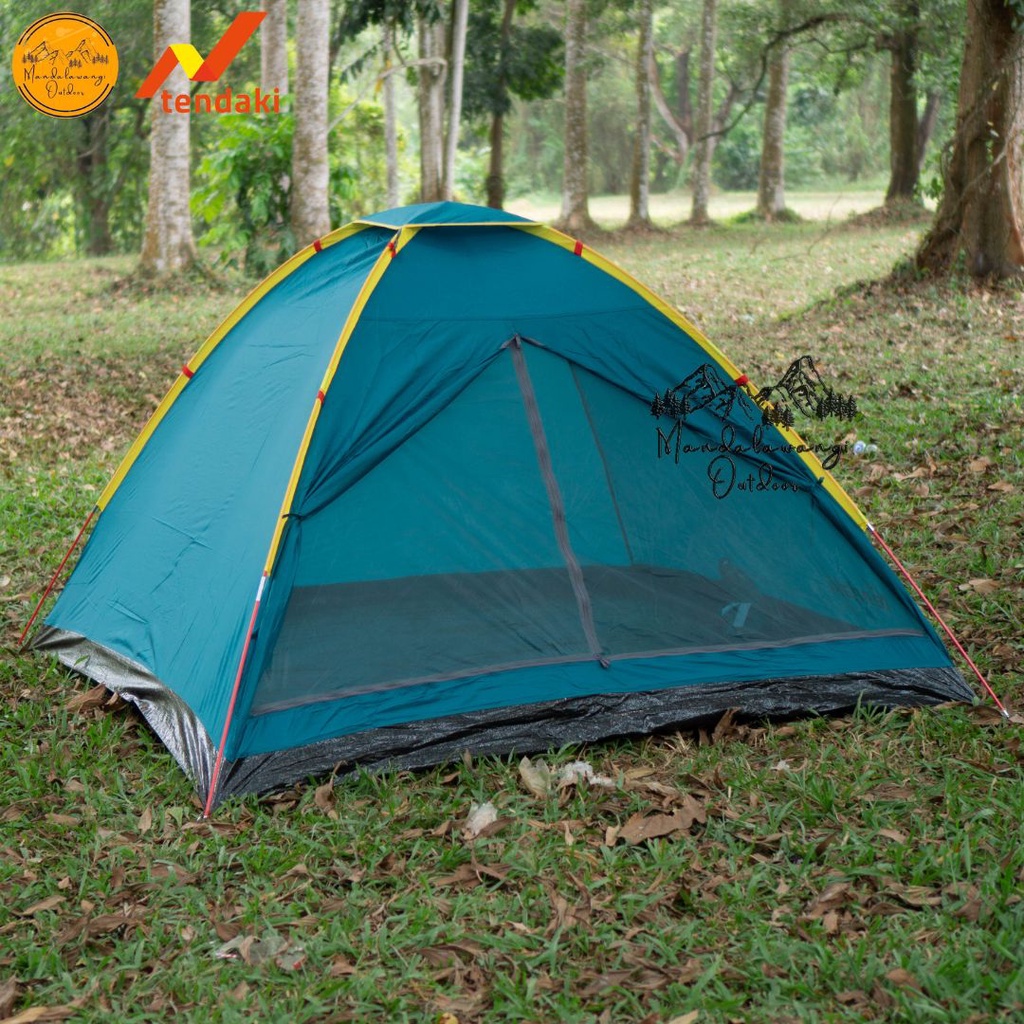 •grosir tenda dome camping termurah •tendaki easy dome 2  •tendaki easy dome 4 terlaris •Single laye