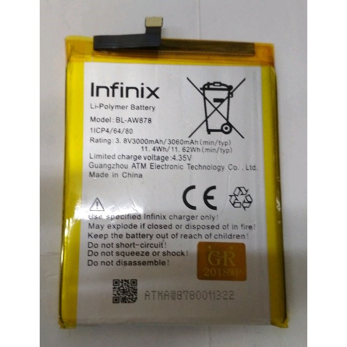 Batre Baterai Infinix Smart X5010 BL-AW878 BLAW878 BL AW878