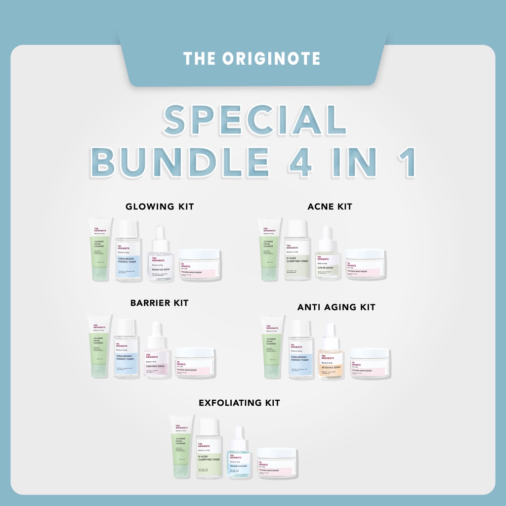 Jual [Pre-Order] SPECIAL BUNDLE 4in1 The Originote Paket Skincare