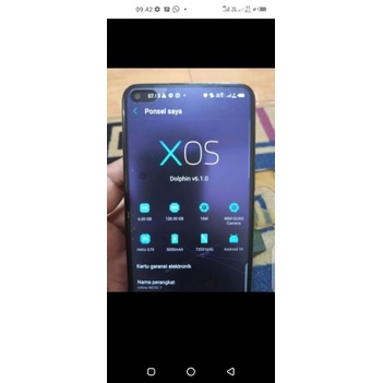 Infinix note 7 6/128 (bekas baik)