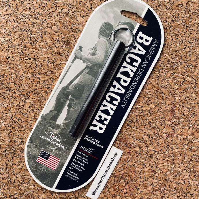 

---Terbartu--- FISHER Backpacker Keychain Space Pen Blister