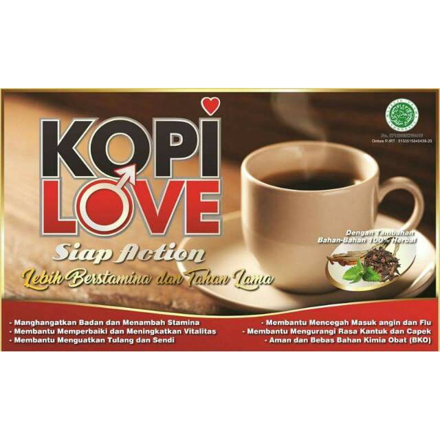 

Kopi Love siap action