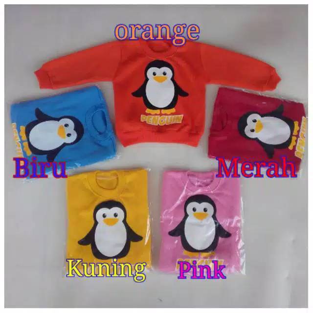 Baju bayi switer pinguin s