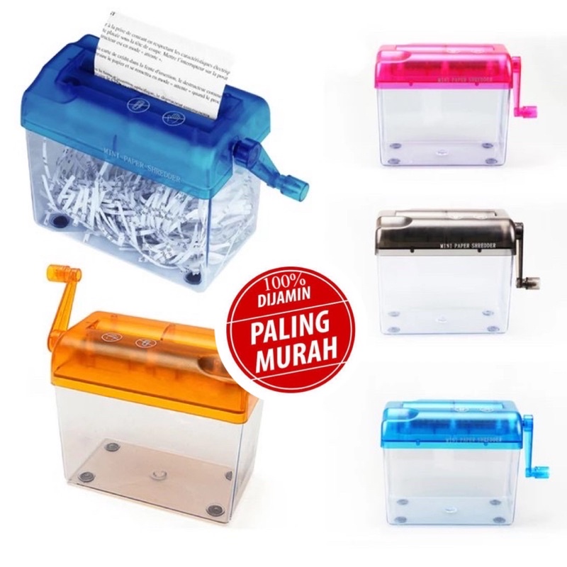 Penghancur Kertas Manual Paper Shredder - SZ-123