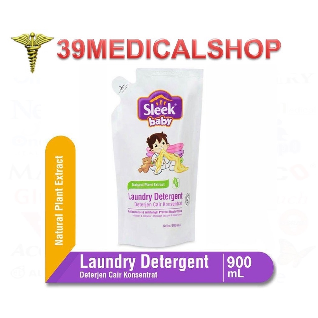 SLEEK LAUNDRY DETERGENT REFILL 900ML