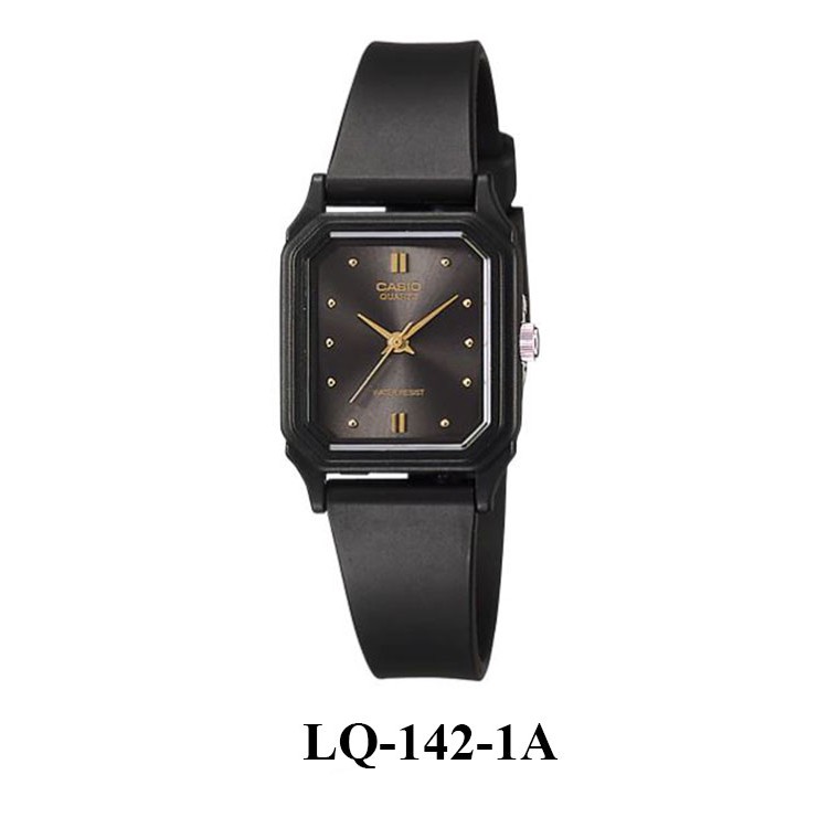 Casio Original LQ-142E Series (Jam tangan wanita - Analog - Karet) Tanpa Kotak Mika