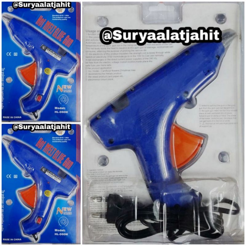 Tembakan lilin besar/Hot Melt Glue Gun =rp.45.000/1pcs