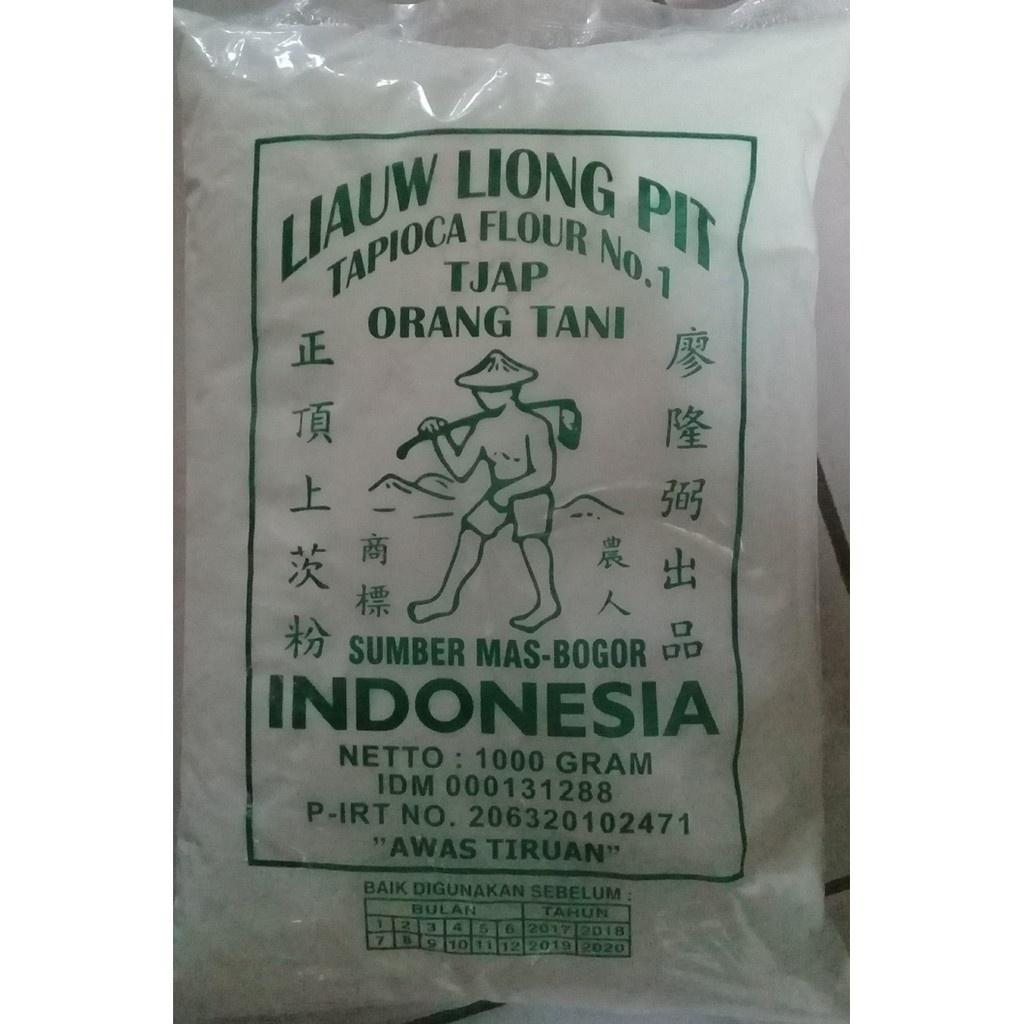 

Sagu tani pit 1 kg kemasan tepung tapioka