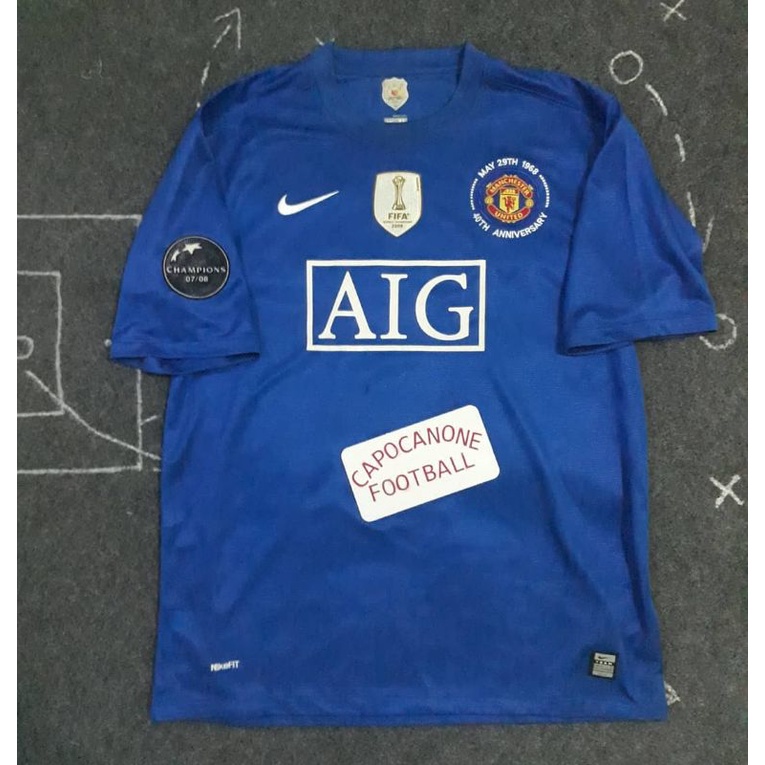 JERSEY M4NCHESTER UNITED RETRO 2007 2008 07 08 2006 06 MU MAN UNITED away Full patch