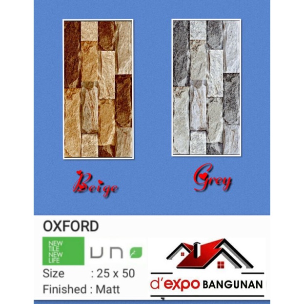 KERAMIK DINDING UNO OXFORD 25X50