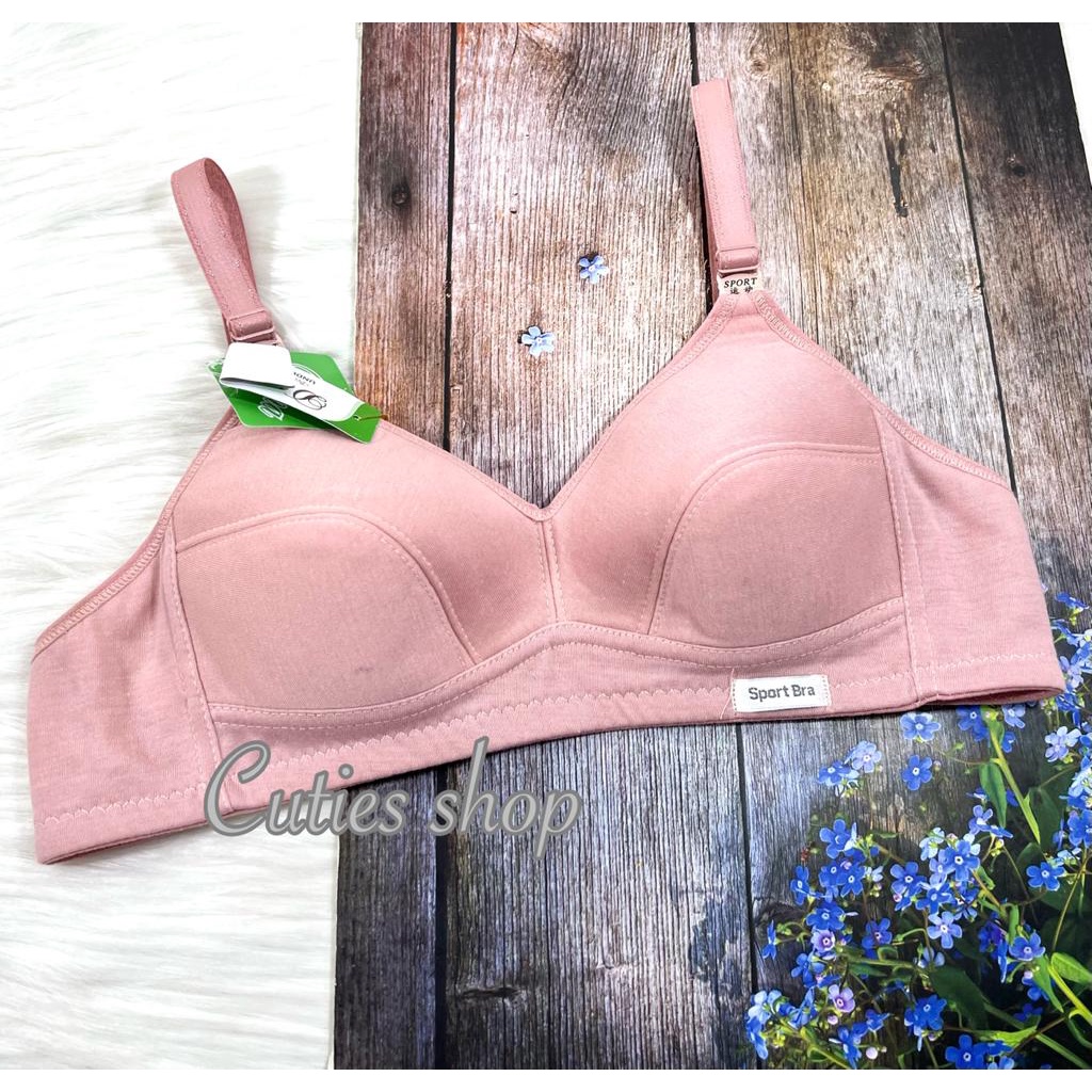 SPORT BRA DINA HARIAN UNTUK WANITA DEWASA, sz 34-46