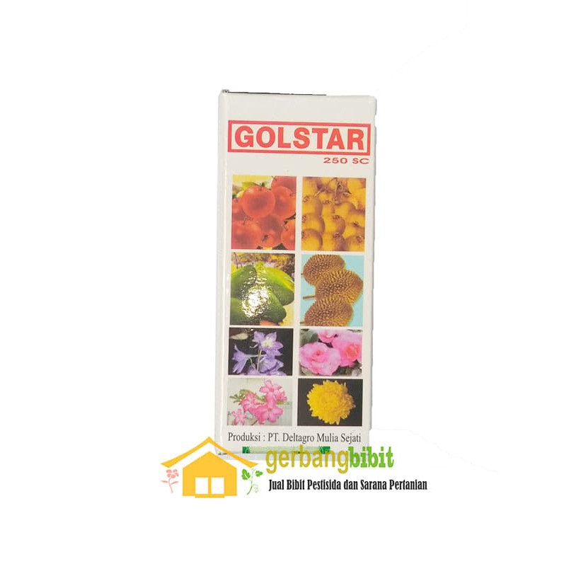 Pupuk ZPT GOLSTAR 250 SC Paclobutrazol 80ml perangsang bunga